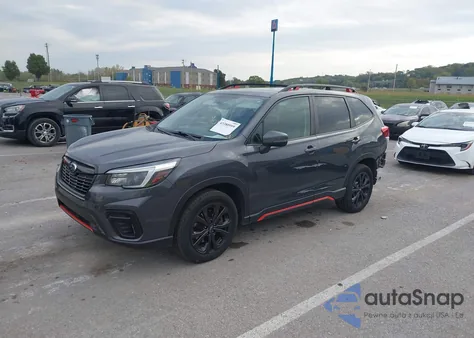2021 Subaru Forester Sport from USA, damaged, VIN JF2SKALC2MH442138